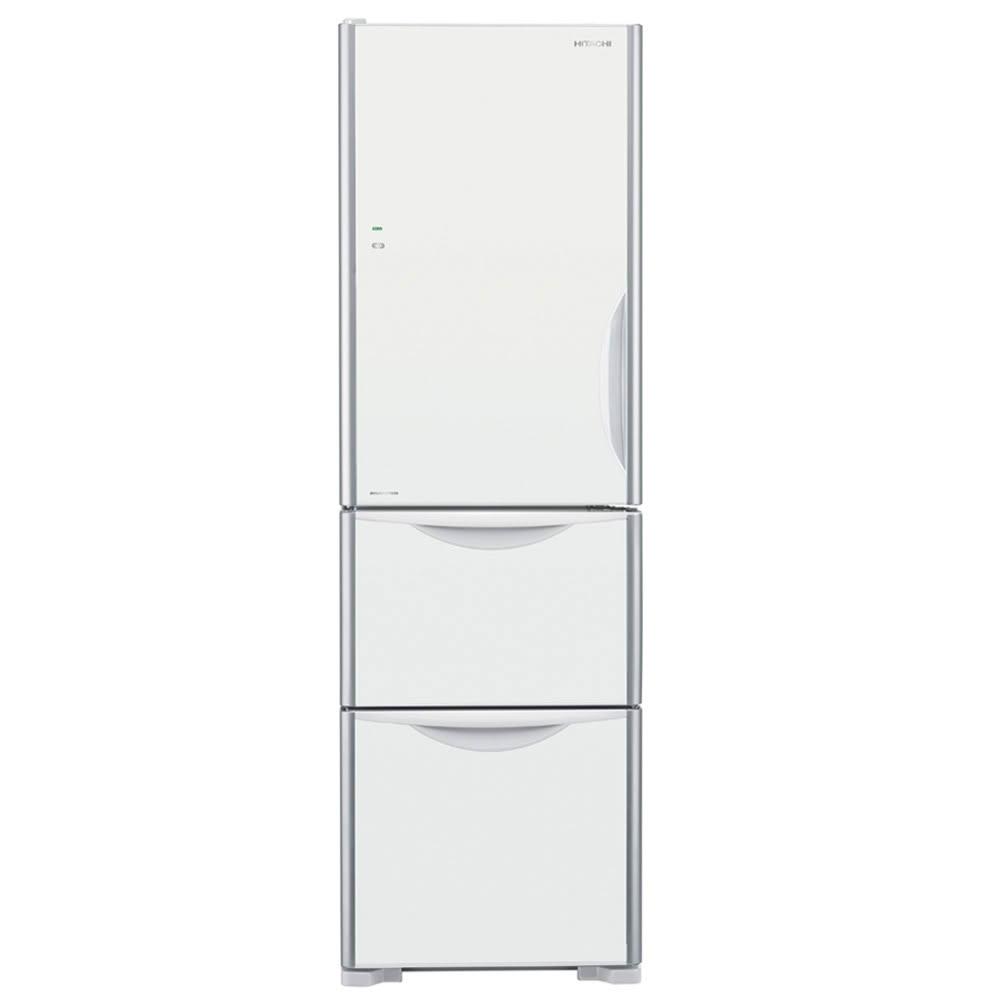 【HITACHI 日立】RG36BL 冰箱 331L 三門琉璃 左開 琉璃白 變頻 HITACHI 日立