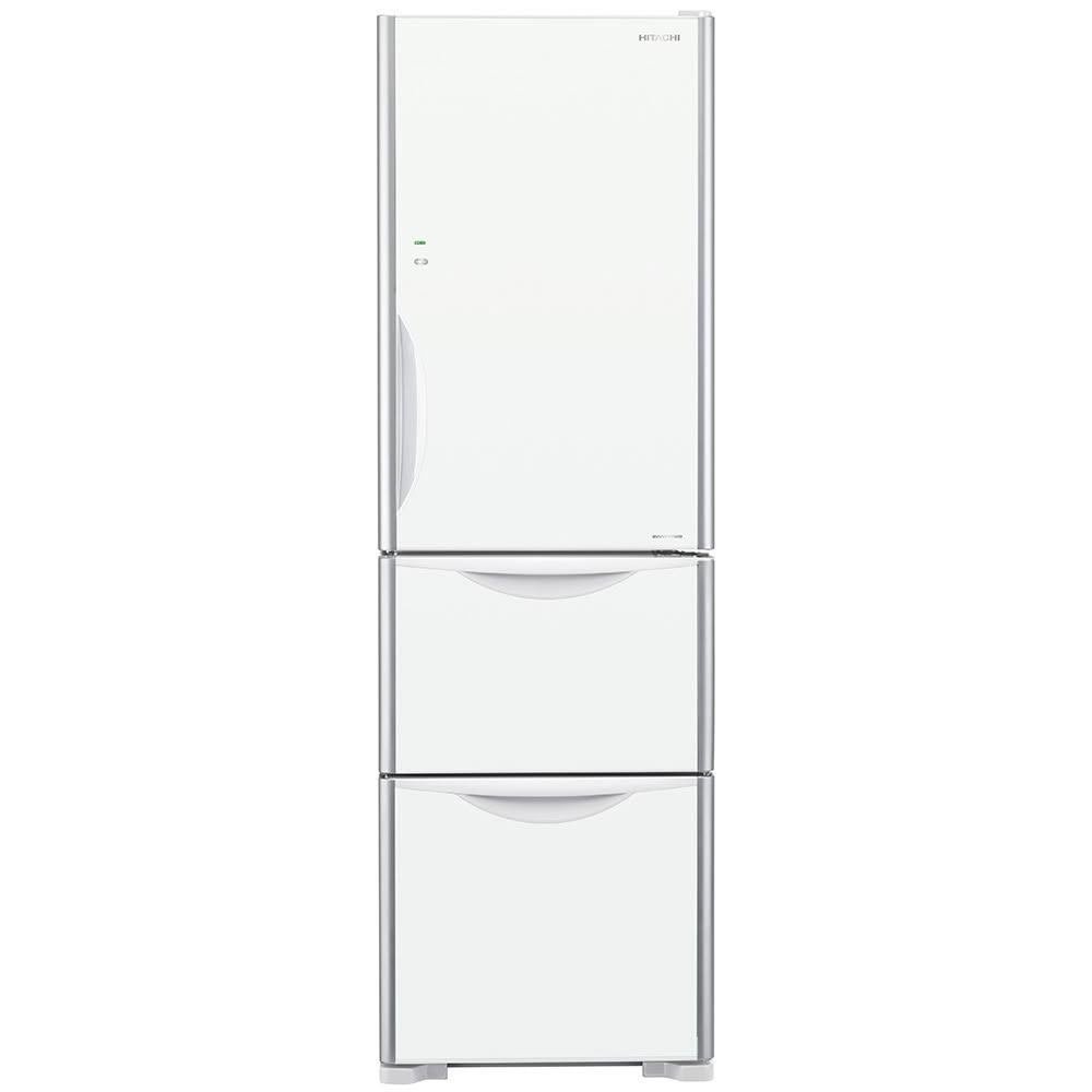 【HITACHI 日立】RG36B 冰箱 331L 三門琉璃 右開 琉璃白 變頻 HITACHI 日立