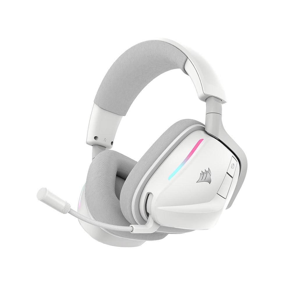 【CORSAIR 海盜船】CORSAIR 海盜船 VOID V2 天行者 RGB無線耳機麥克風 白