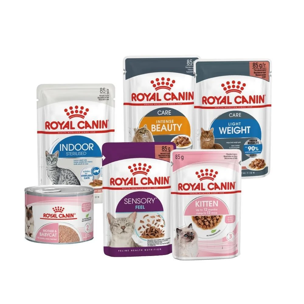 【Royal 皇家】貓餐包全系列85g/195g(貓罐頭/貓罐/貓主食罐/幼貓/貓濕糧)