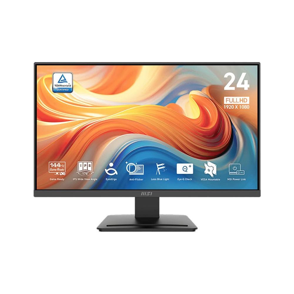 【MSI 微星】PRO MP243L E14 美型螢幕 24型 FHD IPS/144Hz/TÜV認證/低藍光/防閃爍