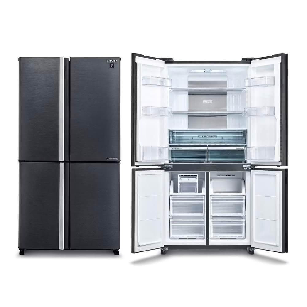【SHARP 夏普】( SJ-DF53F-SL ) 528L 變頻自動除菌離子四門對開冰箱《送基本安裝、舊機回收》