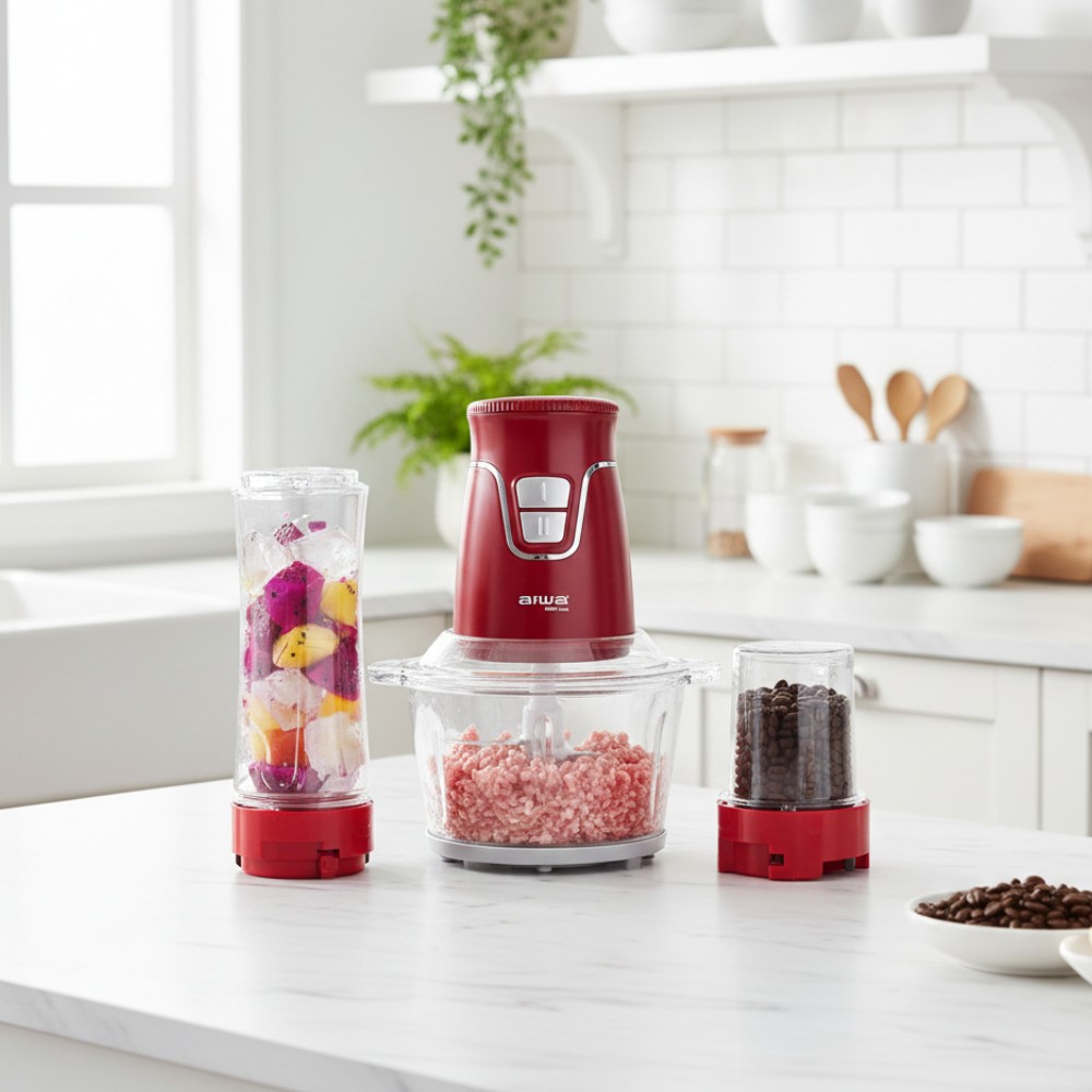 【AIWA 愛華】食物調理機 AB-G2J (調理機 攪拌機 果汁機 隨行杯 攪拌機 副食品)