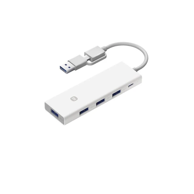 【小米】四合一雙頭分線器 擴展塢 雙頭 USB Type-C 分線器 雙接頭 HUB 四孔 四口 集線器 小米 米家