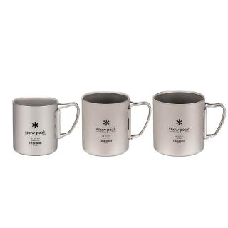 【Snow Peak】雙層鈦金屬杯 (共3款) (MG-051FHR、MG-152、MG-153)