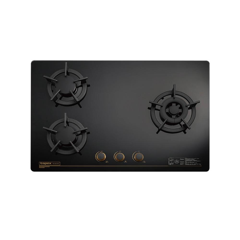 【莊頭北】莊頭北 TG-8533G 保潔三口玻璃 檯面爐 瓦斯爐 黑色玻璃 天然 / 液化 (含基本安裝)