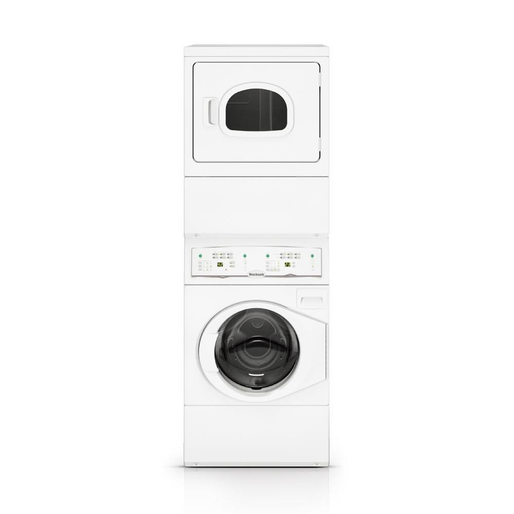 【Huebsch 優必洗】 ( YTEE5ASP ) 雙層式上乾衣下滾筒洗衣機-電力型
