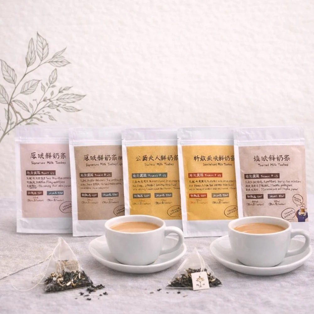 ACE TEA 原味鮮奶茶包（無糖）｜紐西蘭奶粉・紅茶拿鐵・不含奶精｜即沖飲品