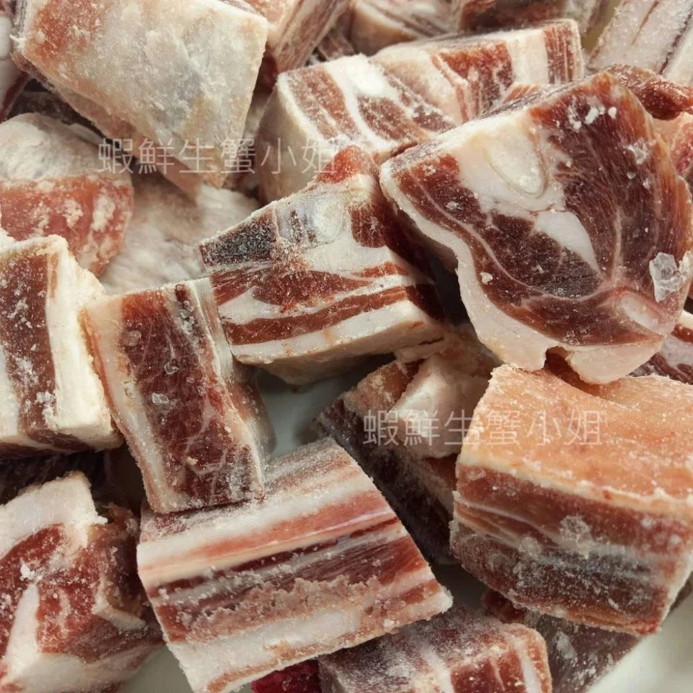 【蝦鮮生蟹小姐】羔羊肋排切塊  一包1000g