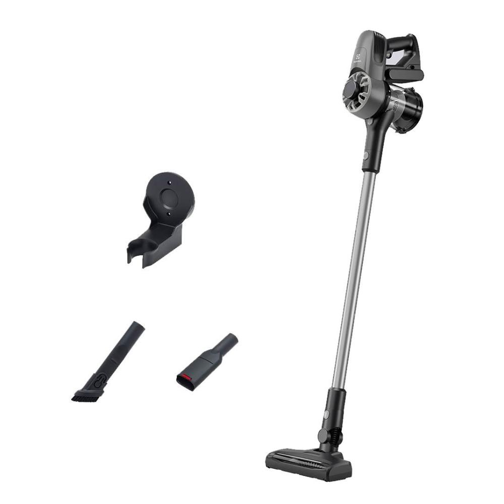 Electrolux伊萊克斯300系列無線吸塵器EFP31312，採用99%高效集塵與強效氣旋分離技術，提供強勁吸力與無線自由操作，輕巧北歐設計適合現代家庭日常清潔。無論地板、地毯或角落縫隙，都能輕鬆處理，為您打造潔淨無塵的居家環境。