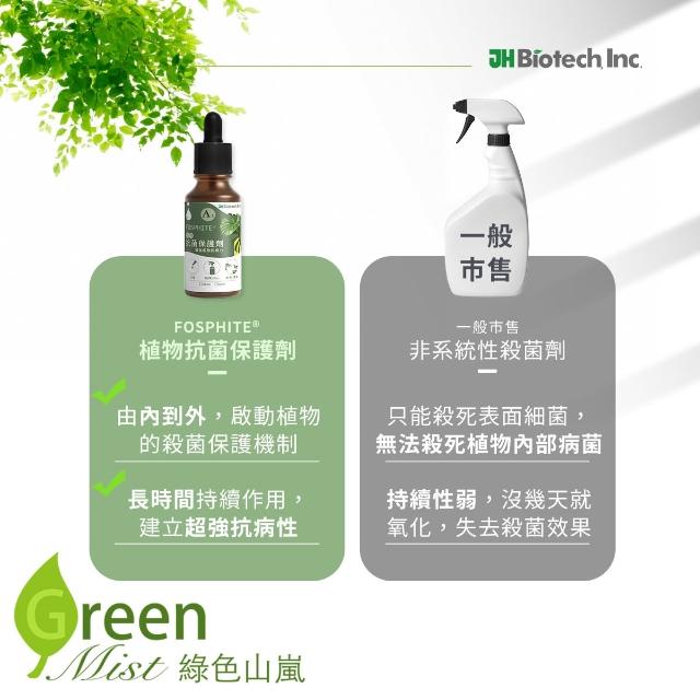 【綠色山嵐】植物抗菌保護劑 FOSPHITEⓇ 園藝殺菌 植物抗菌 植物殺菌 白粉病 根腐病 灰黴病 抗菌 抗病 植物保護 JHB