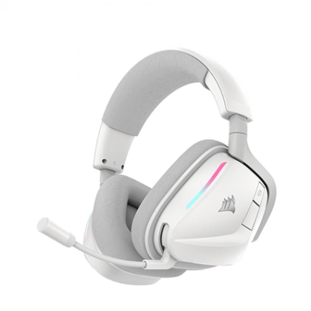 【CORSAIR 海盜船】海盜船CORSAIR VOID V2 天行者RGB無線耳機麥克風【白】