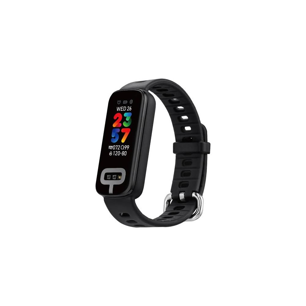 ASUS華碩 VivoWatch 6 Aero 智慧手錶，輕巧黑色系設計，銀幕尺寸2吋以下，待機時間1-7天。搭載心率偵測、GPS定位、血氧偵測、計步、睡眠監測、運動偵測、久坐提醒等健康資料功能，支援簡訊通知、社群訊息及鬧鐘提醒。防潑水設計，適用路跑、室內運動及腳踏車騎乘，相容Android系統，NCC認證碼CCAH24LP7480T0，完美追蹤您的健康與運動生活。