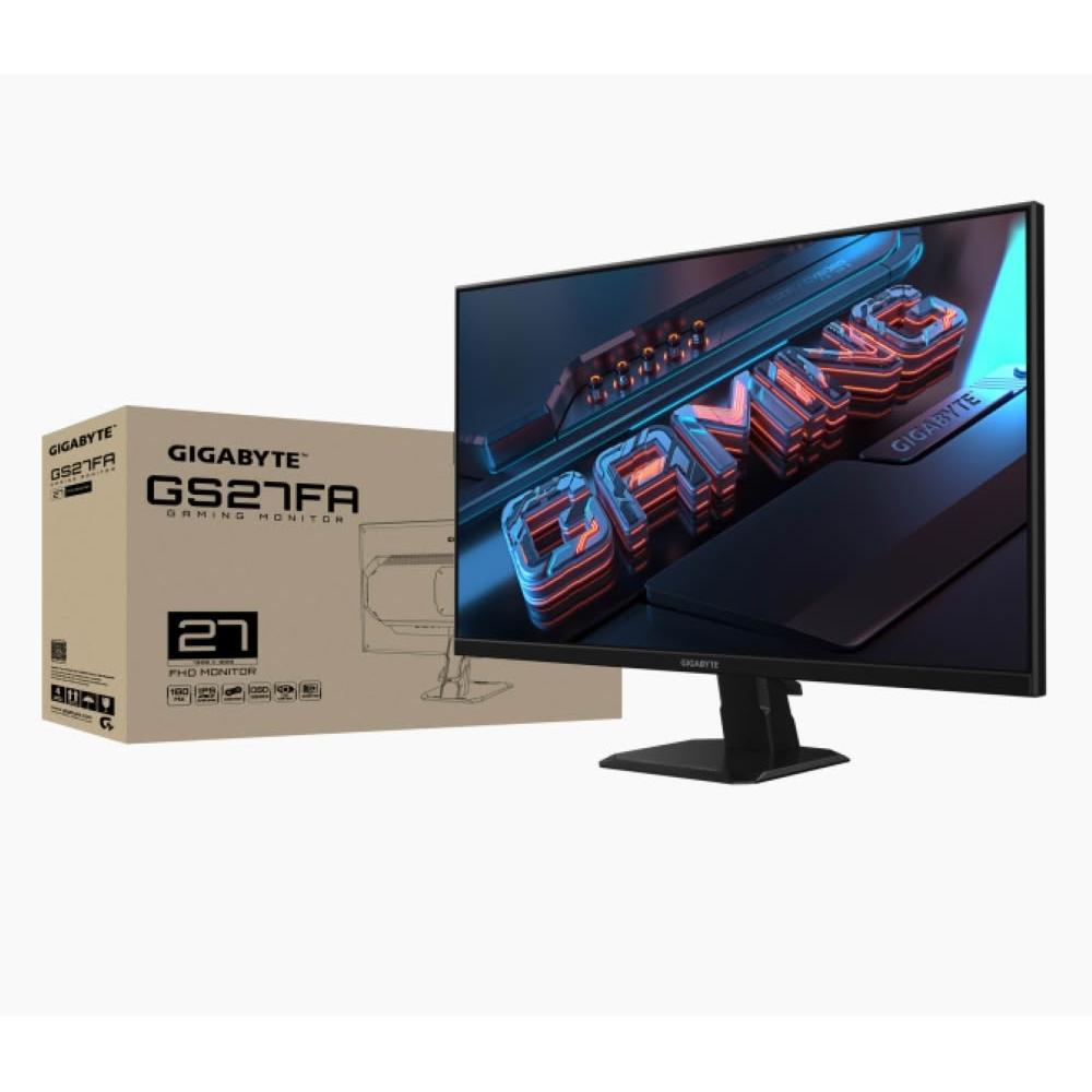 【GIGABYTE 技嘉】技嘉 GS27FA 27吋電競螢幕(2H1P/IPS/180Hz/1ms/FreeSync/超薄機身)