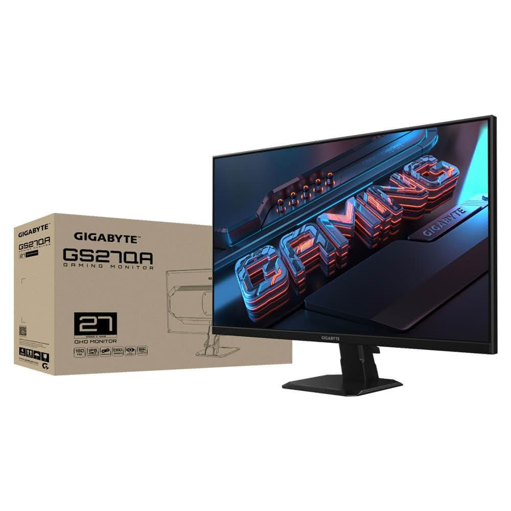 【GIGABYTE 技嘉】GS27QA 27吋 電競螢幕(2H1P/IPS/180Hz/1ms)