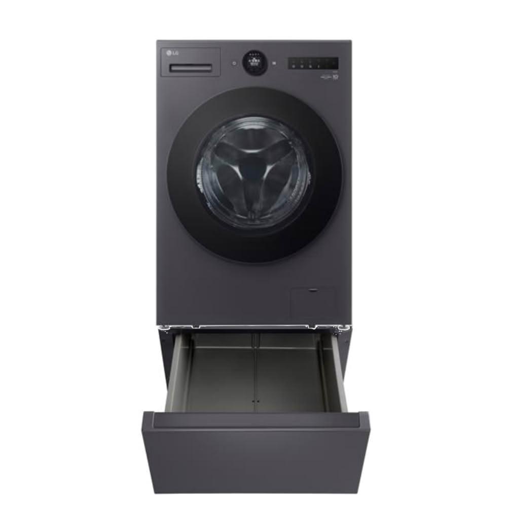 【LG 樂金】18公斤滾筒蒸洗脫烘+抽屜櫃WD-S18NDB-LWP-25N24