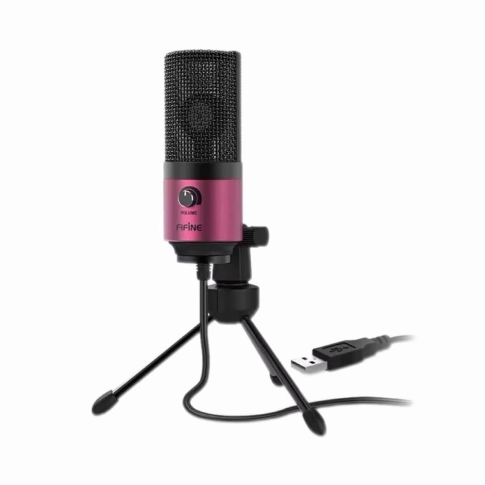 【FIFINE】K669 USB心型指向電容式麥克風 麥克風 電容式 桌上麥克風 直播 遊戲 線上會議 Leo里歐