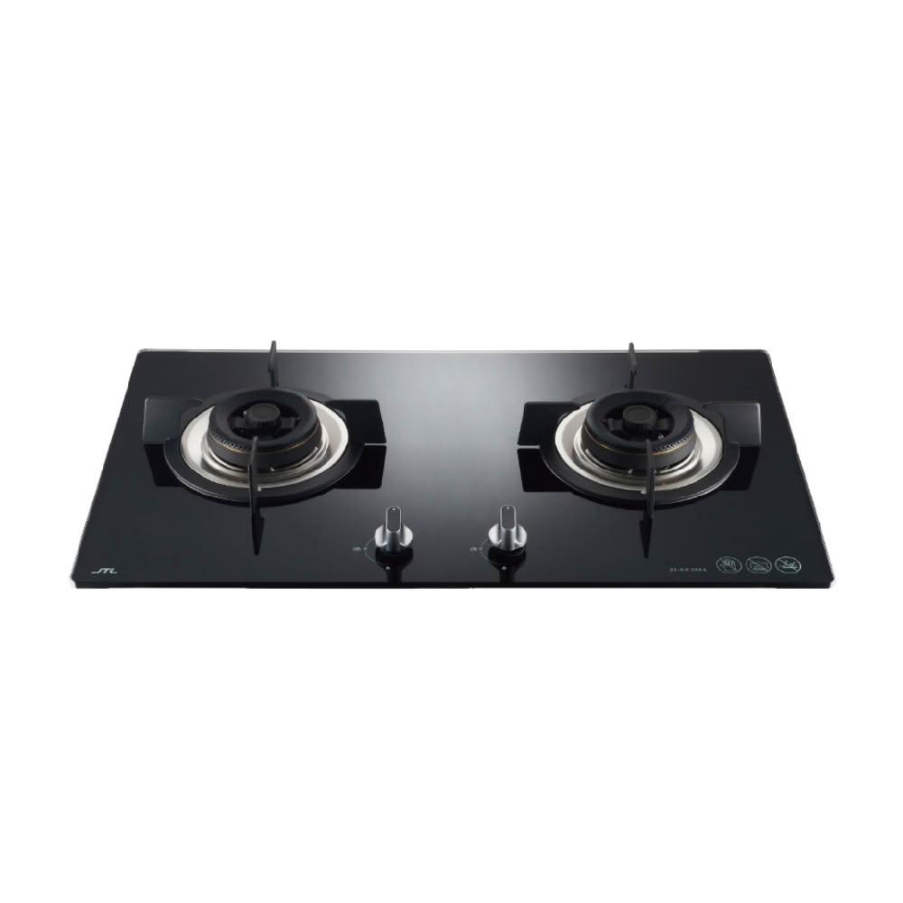 【喜特麗】喜特麗 JT-GC205A 雙口玻璃檯面爐 (含基本安裝) 檯面爐 天然 液化