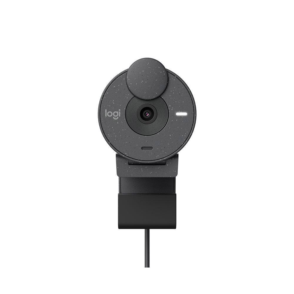 【Logitech 羅技】Logitech 羅技 BRIO 300 視訊鏡頭 石墨黑