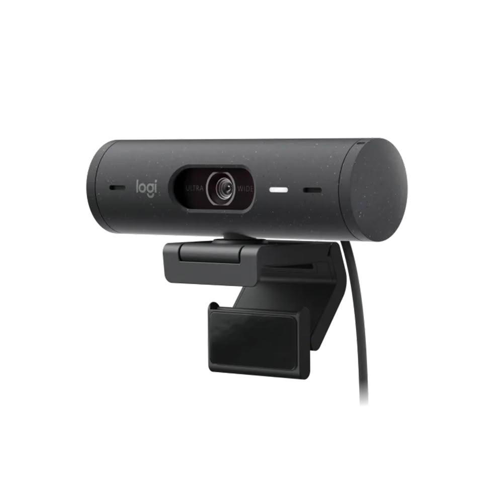 【Logitech 羅技】Logitech 羅技 BRIO 500 網路攝影機 石墨灰 1080p