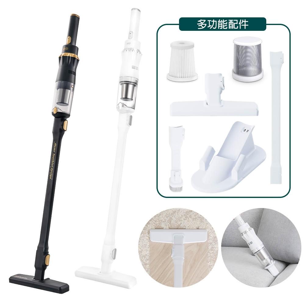 【HYD】超勁力輕量無線手持吸塵器/渦流氣旋/車用/多功能/HEPA(D-81)