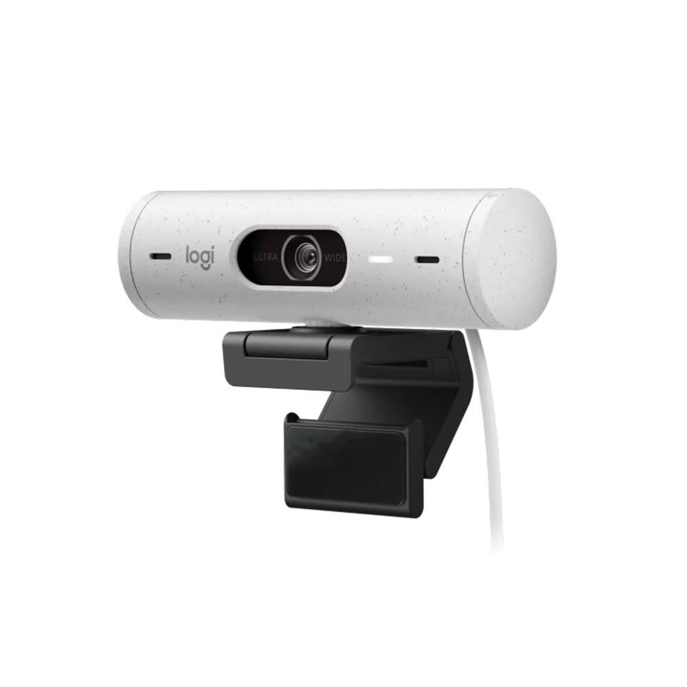 【Logitech 羅技】Logitech 羅技 BRIO 500 網路攝影機 珍珠白 1080p