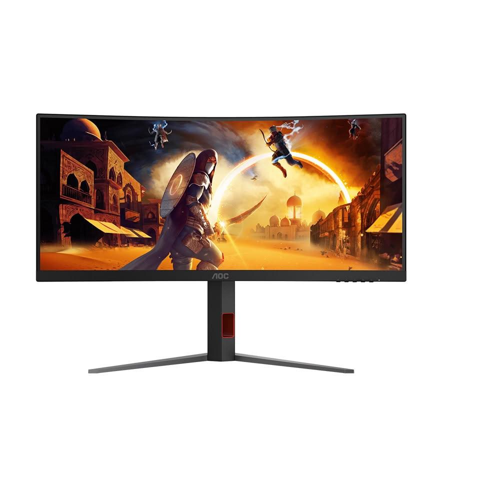 【AOC】AOC CU34G4 曲面電競螢幕 34吋 180Hz 2K 0.5ms HDR 電競螢幕 電腦螢幕 遊戲螢幕 液晶螢幕