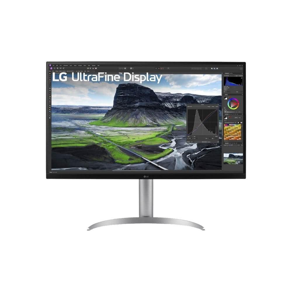 LG 樂金 32UQ85RV-W 白色 高畫質編輯螢幕(32型/4K/IPS/60Hz/自動色彩校準感應器)