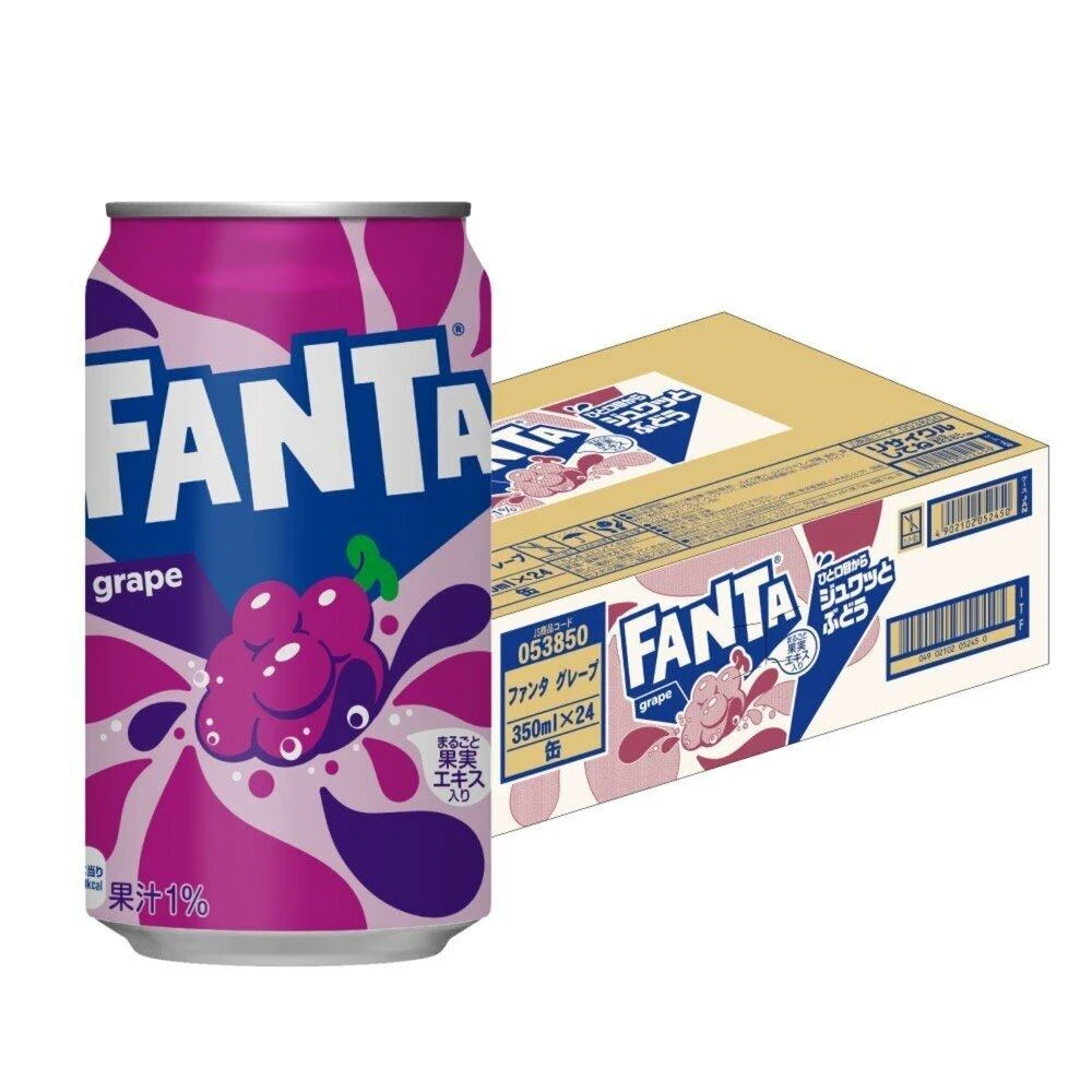 箱出 日本 Coca Cola 芬達汽水 葡萄汽水 罐裝汽水 隨手瓶 芬達 30罐箱 悠西將