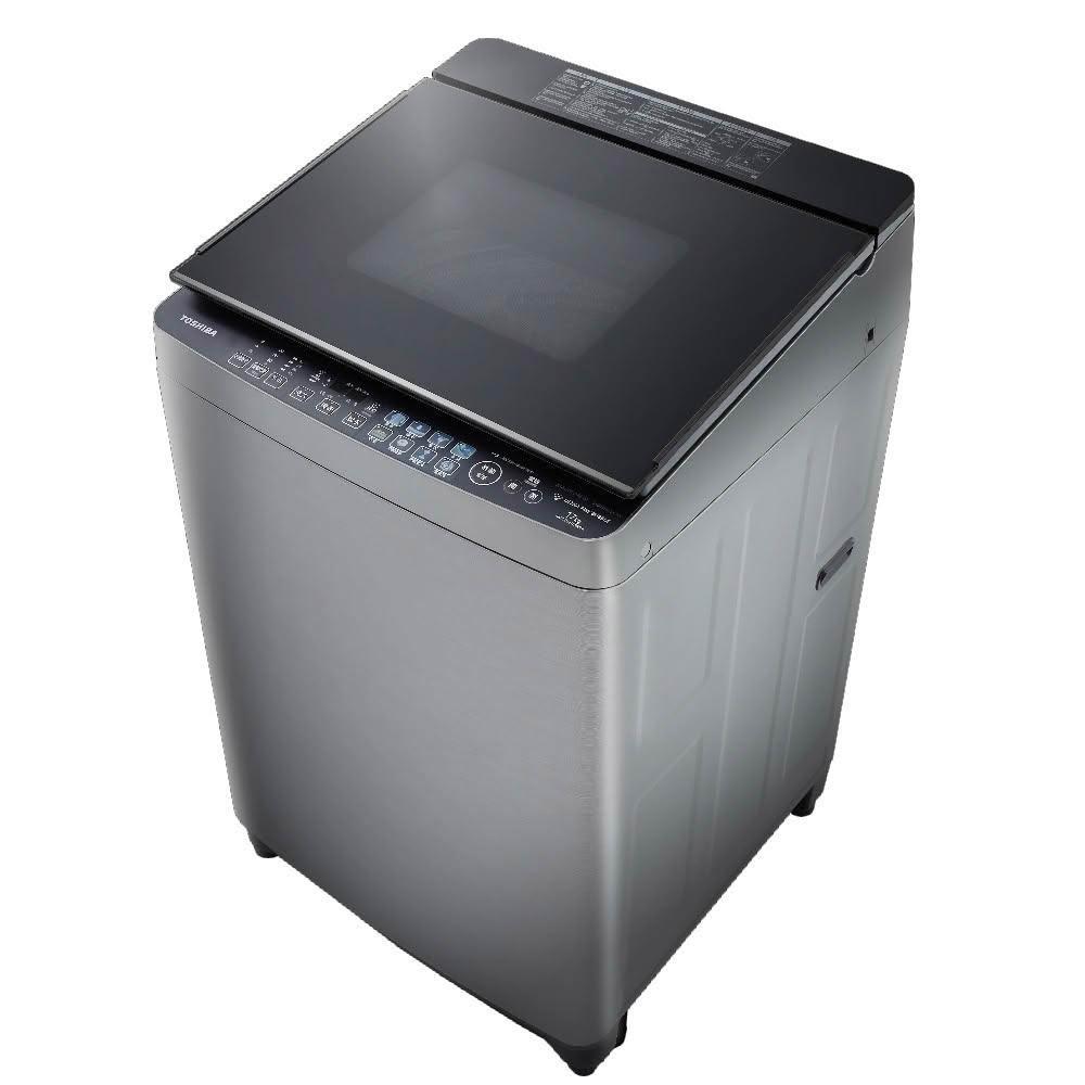 【TOSHIBA 東芝】17公斤變頻奈米泡泡洗衣機AW-DMUH17WATA-SS