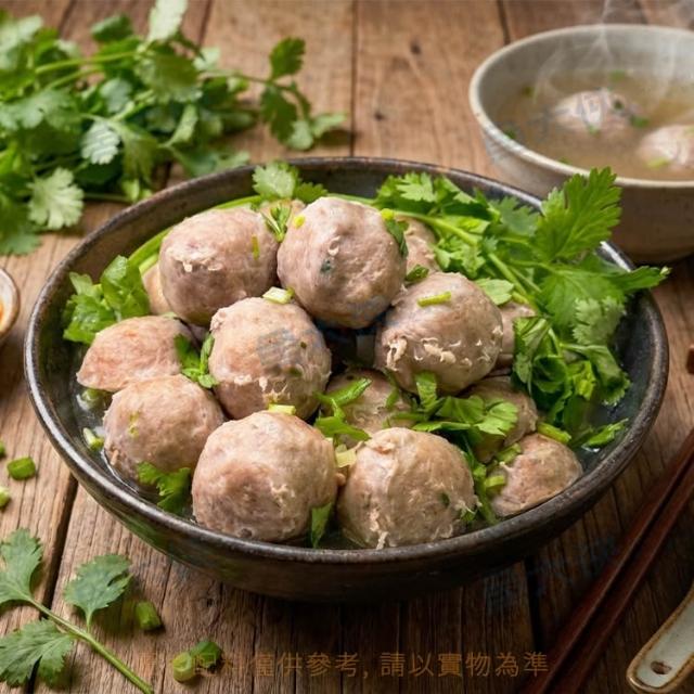 【魚大俠】嘉楠-特級香菜貢丸(300g/包)-1I7A 魚大俠 FF1127