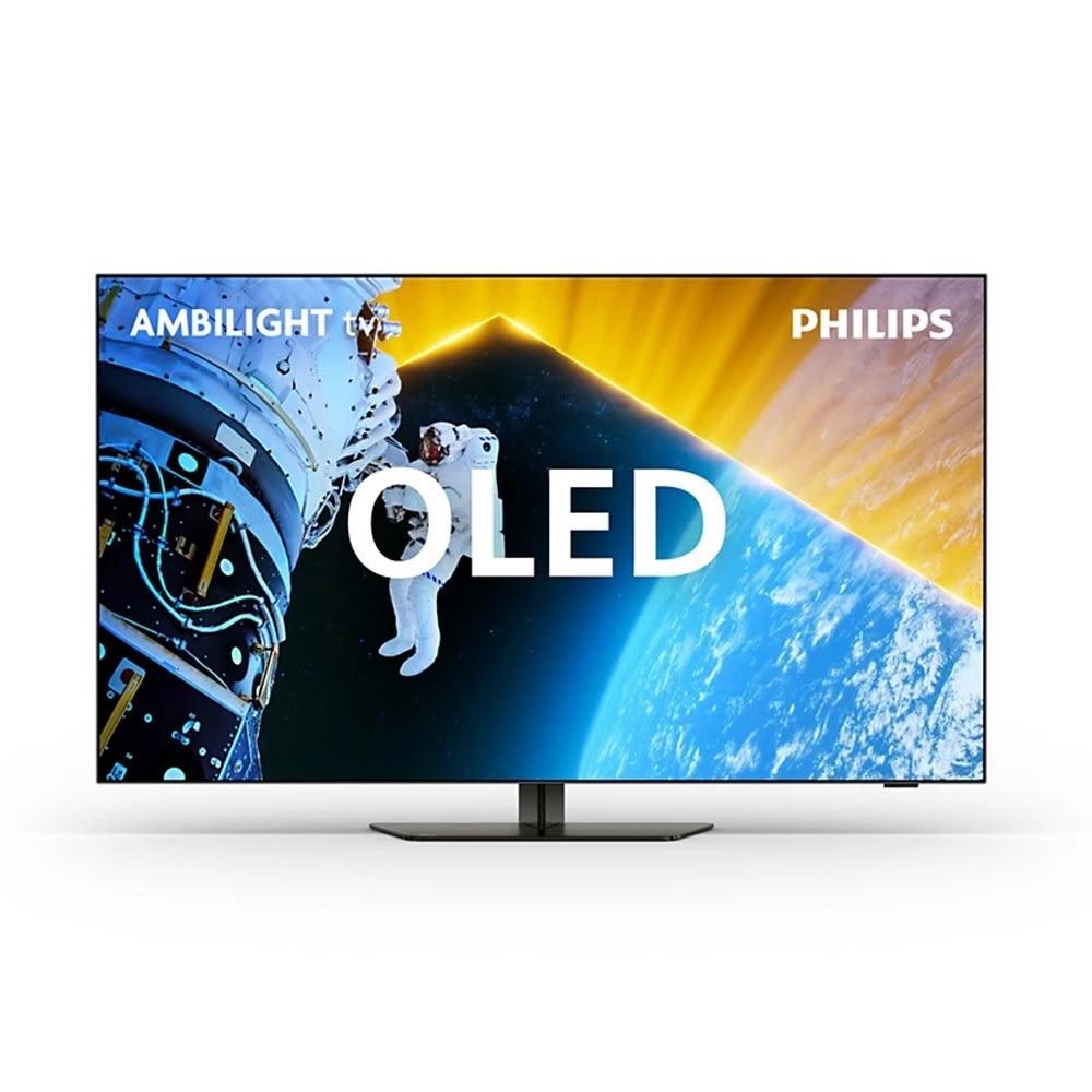 【Philips 飛利浦】PHILIPS 飛利浦 55吋 OLED 4K Google TV智慧聯網液晶顯示器不含視訊盒 55OLED809