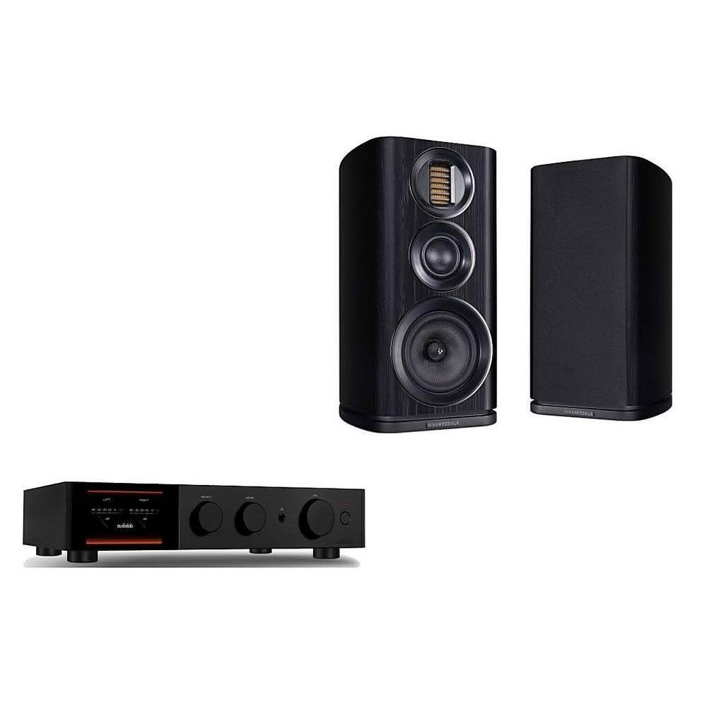 AUDIOLAB 9000A 數位藍芽綜合擴大機 + Wharfeale Evo 4.2 喇叭