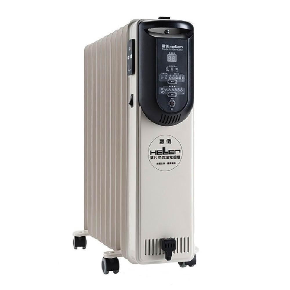【嘉儀】德國HELLER嘉儀 電子式恆溫10葉片電暖器/電暖爐 (KED510T 基本款) 可遙控|德國製造3年保固