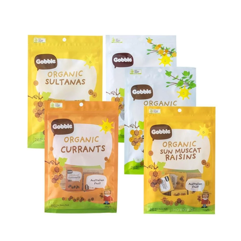 澳洲 clusters 藤掛葡萄乾 果寶 葡萄乾 未脫梗整串葡萄乾 小包裝 迷你包 自然風乾 幼兒點心 GOBBLE