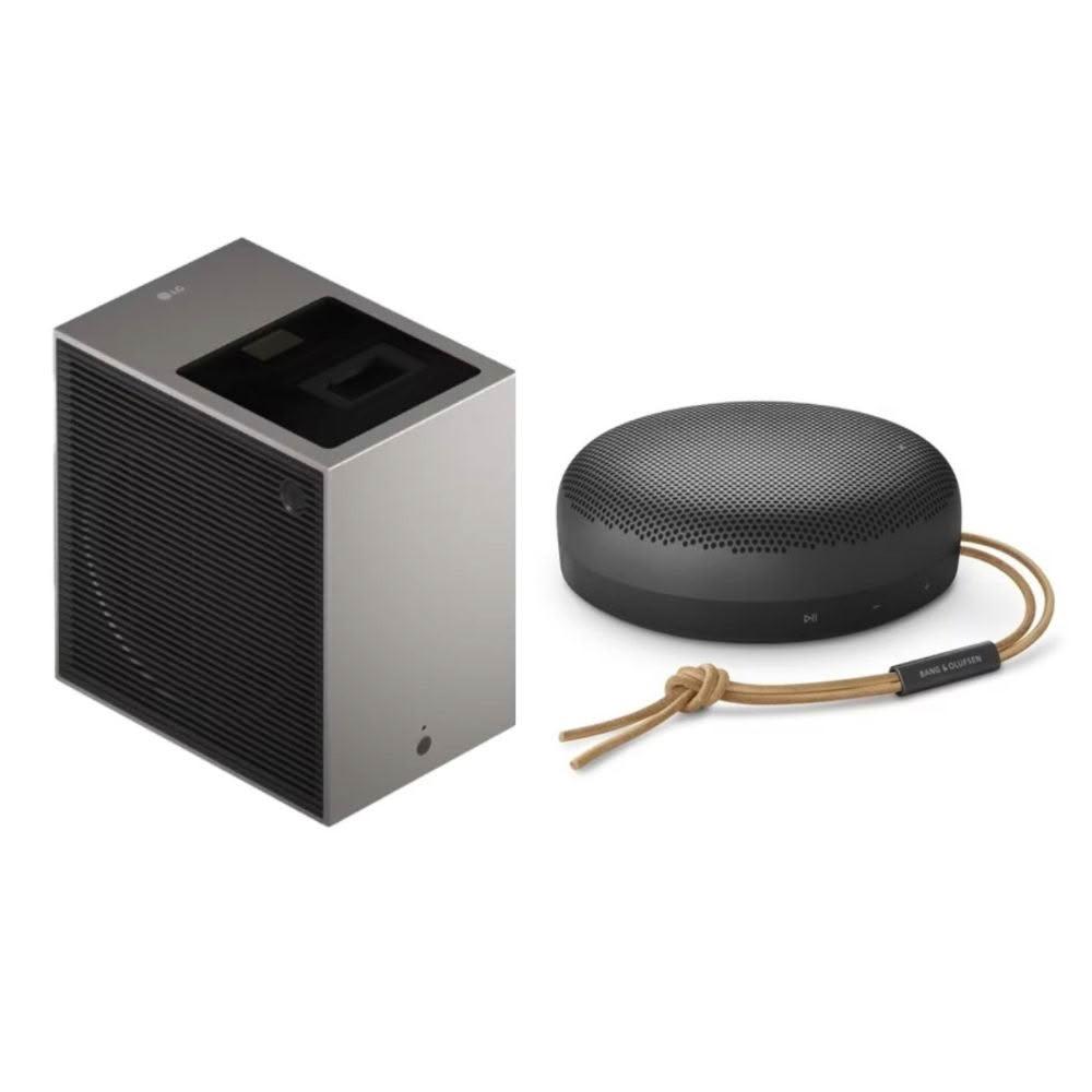 【LG 樂金】PU615U 小銀河 Ultra 超短焦 4K 微型投影機 + B&O BEOPLAY A1 2nd 可攜式無線喇叭