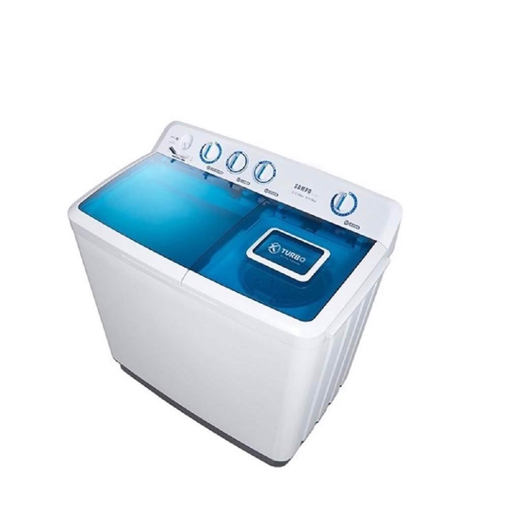 【SAMPO 聲寶】贈7-11商品卡 1000元 13kg直立式定頻雙槽洗衣機ES-1300T 含基本安裝+舊機回收