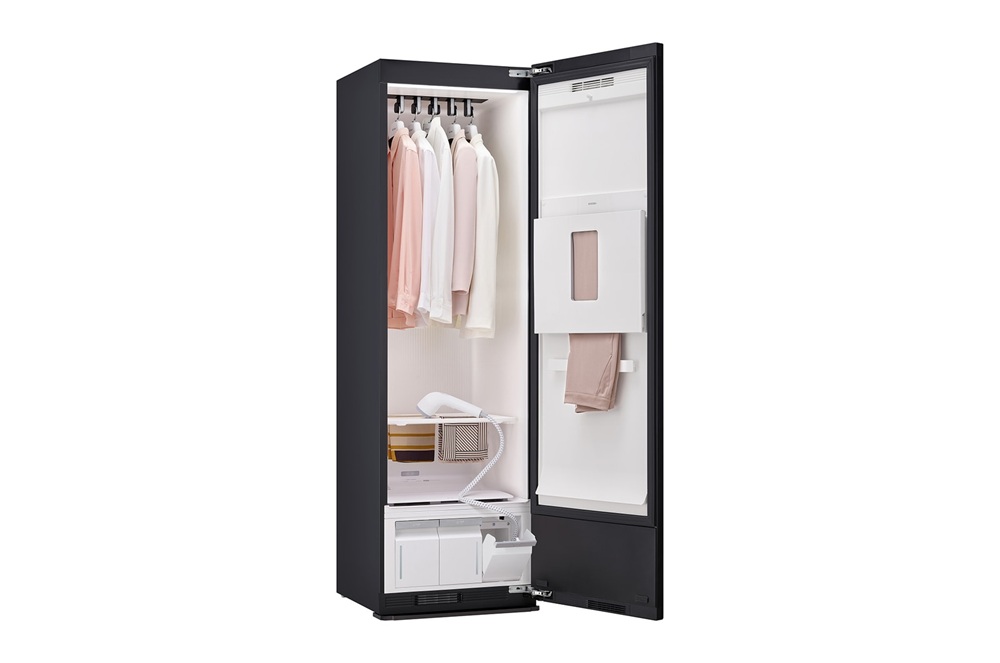 【LG 樂金】【好禮二選一】蒸氣電子衣櫥 第二代 奢華鏡面 手持蒸氣掛燙款 R723MB 台灣公司貨