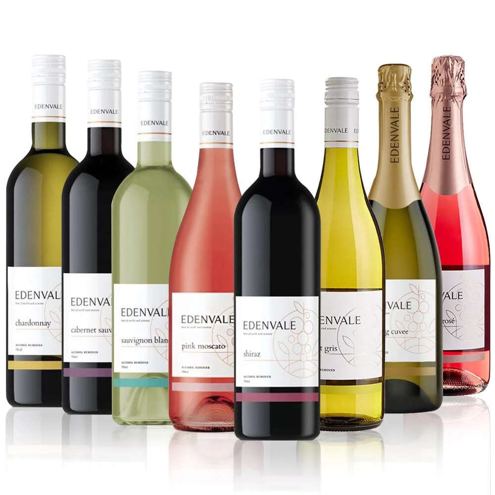 【小旭山脈】EDENVALE 伊威-無酒精紅酒/白酒/氣泡酒/粉紅酒 (750mlx2瓶)