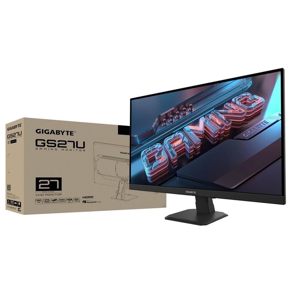 【GIGABYTE 技嘉】GIGABYTE技嘉 GS27U 27吋 螢幕/SS IPS/4K/160Hz/低藍光.不閃屏