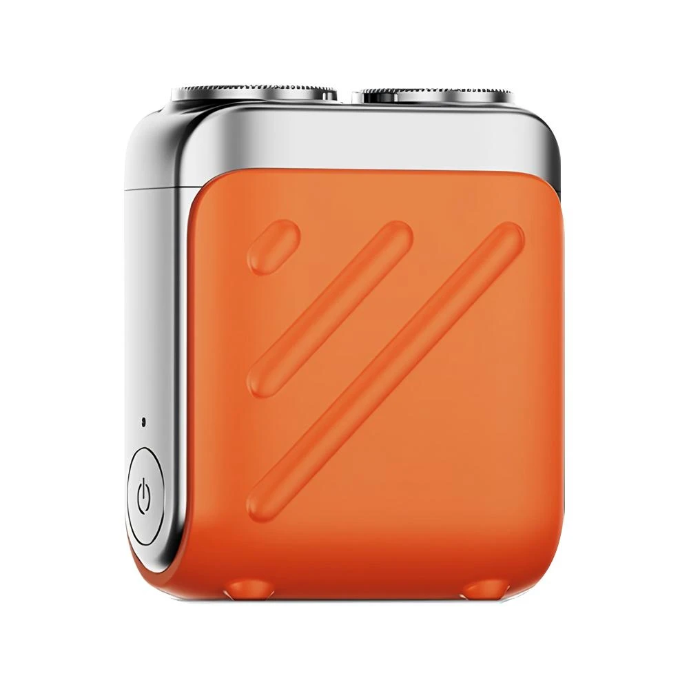 【SKYWORTH 創維】赤霞橙 行者電動雙頭刮鬍刀 XZ32｜9000轉強勁動力｜極致便攜100g｜乾濕兩用｜旅行出差首選