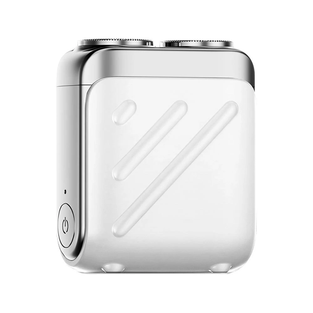 【SKYWORTH 創維】納米白 行者電動雙頭刮鬍刀 XZ32｜9000轉強勁動力｜極致便攜100g｜乾濕兩用｜旅行出差首選