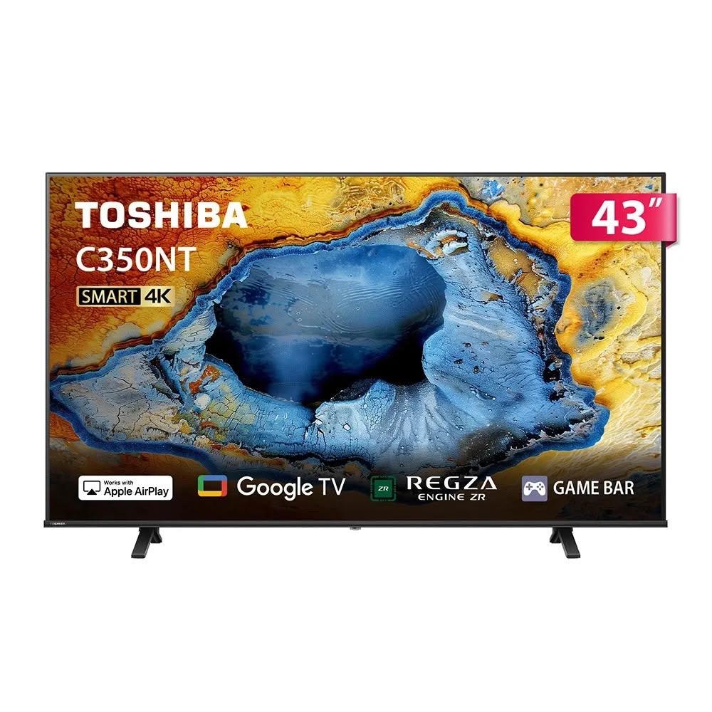 【TOSHIBA 東芝】TOSHIBA東芝43吋4K GOOLGE TV連網智慧顯示器43C350NT