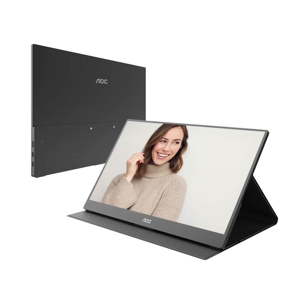 【AOC】AOC 16T20 FHD 16:9 60Hz 可攜式螢幕 HDMI USB-C 建內喇叭【飛鴻數位館】