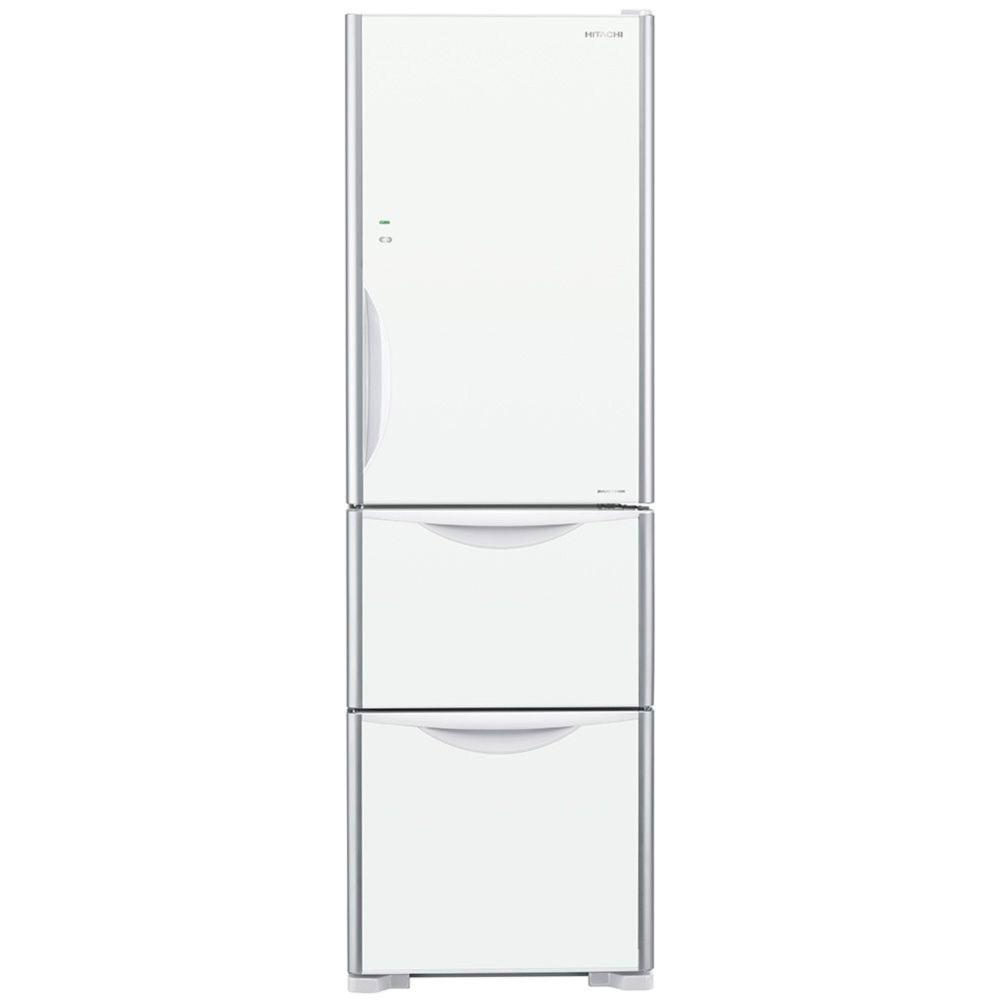 【HITACHI 日立】394公升變頻三門冰箱RG41BL左開_GPW琉璃白
