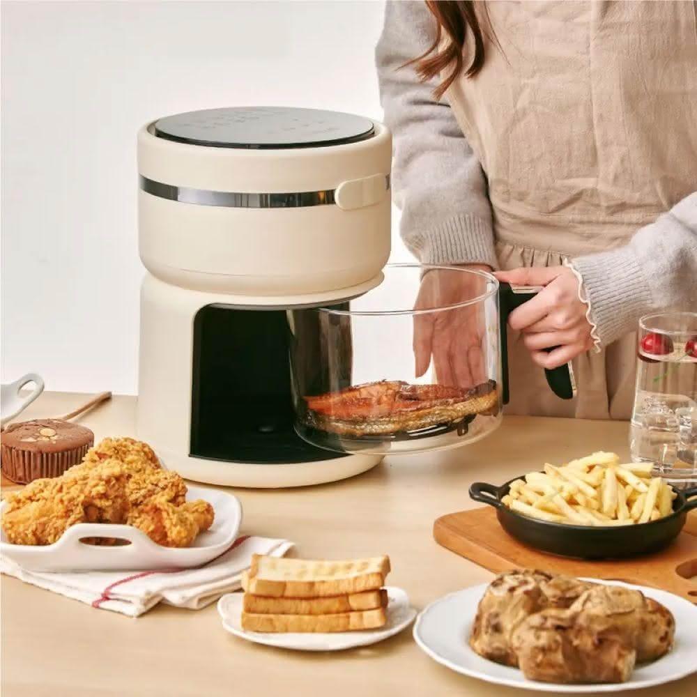 GPlus GP-J02 樂透鍋 智慧玻璃氣炸鍋