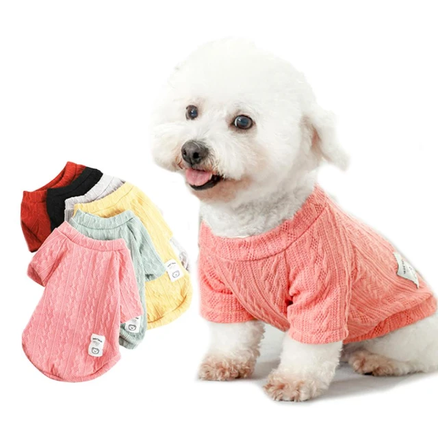 【LIKE PET】寵物麻花毛衣 (寵物保暖衣服 寵物衣服 寵物毛衣 麻花毛衣 冬季保暖 麻花針織套頭 狗衣服 貓衣服)