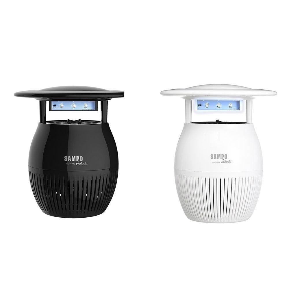 【SAMPO 聲寶】家用型吸入式光觸媒UV捕蚊燈(白色) ML-W031D-W
