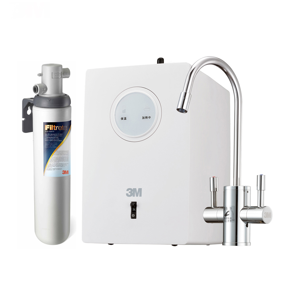 【3M】HEAT1000 加熱雙溫淨水組(附S004櫥下型淨水器)贈前置系統+基本安裝