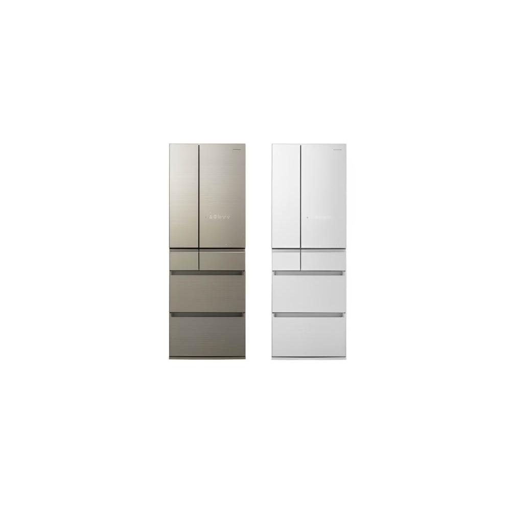 【Panasonic 國際牌】原廠控價~私訊有優惠價 NR-F601XT-W1 日製601公升平面鋼板冰箱-白 (含基本安裝)